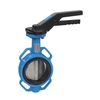 Butterfly valve Type: 6731 Ductile cast iron/Stainless steel Centric Squeeze handle Wafer type